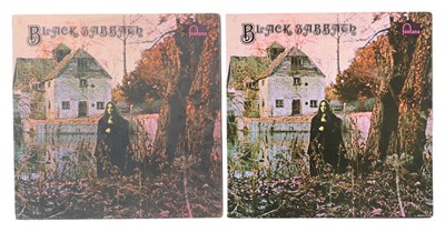 Lot 355 - BLACK SABBATH SELF TITLED AUSTRALIAN 70'S LP PRESSINGS