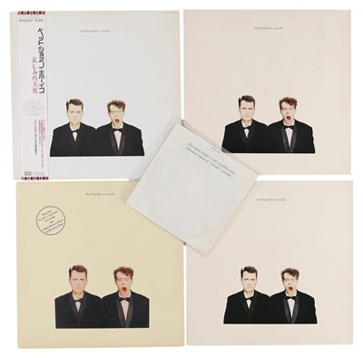 Lot 319 - PET SHOP BOYS - 'ACTUALLY' LP AND 7" OVERSEAS PACK