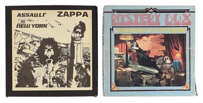 Lot 366 - FRANK ZAPPA BOXSET RARITIES - 'MYSTERY BOX' & 'ASSAULT ON NEW YORK'
