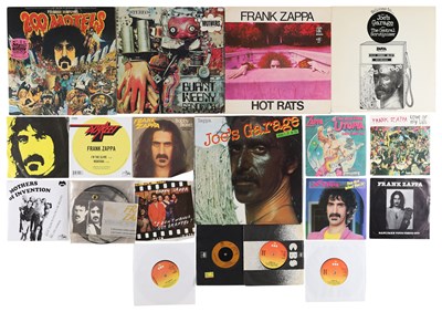 Lot 367 - ORIGINAL & EARLY FRANK ZAPPA LPS 7" SINGLES PACK