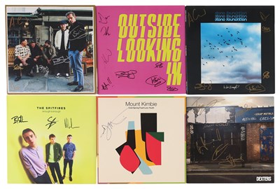 Lot 370 - SIGNED INDIE, SOUL, JAZZ LPS - STONE FOUNDATION, MOUNT KIMBIE, THE SPITFIRES
