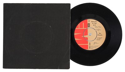 Lot 374 - SEX PISTOLS - ANARCHY IN THE U.K. 7" (ORIGINAL UK - EMI 2566 - CHRIS THOMAS BOTH SIDES)