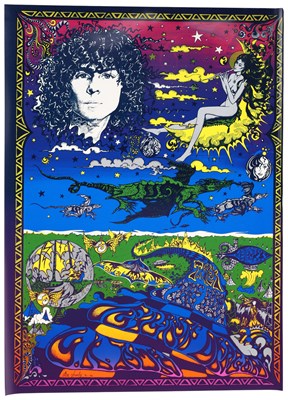 Lot 125 - PSYCHEDELIA - 350+ COPIES OF A MARC BOLAN POSTER.