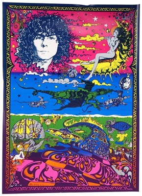 Lot 128 - PSYCHEDELIA - 500+ COPIES OF A MARC BOLAN POSTER.