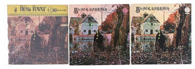 Lot 369 - BLACK SABBATH SELF TITLED OVERSEAS 70'S PRESSINGS LP PACK
