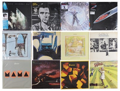 Lot 420 - GENESIS / PETER GABRIEL - LP PACK (INC MODERN PRESSINGS)