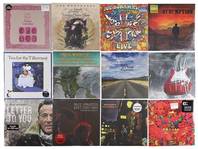 Lot 422 - MIXED ROCK - LP COLLECTION (INC SIGNED RICK WAKEMAN)