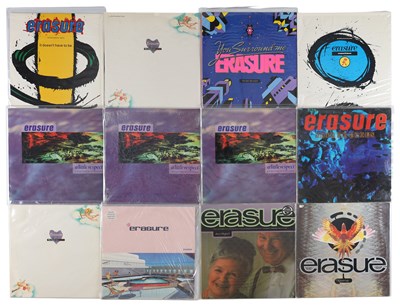 Lot 435 - ERASURE / LP / 12" / 7" COLLECTION (NEW RELEASES / REMIXES / ORIGINALS!)