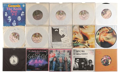 Lot 450 - GENESIS & RELATED - 7" SINGLE COLLECTION