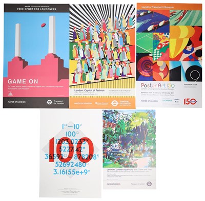 Lot 12 - LONDON TRANSPORT POSTERS - COLLECTION OF EIGHT