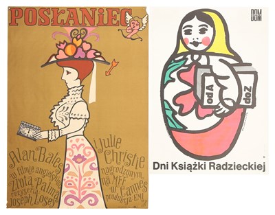 Lot 17 - POLISH FILM & ADVERTISING POSTERS - COLLECTION OF TWO