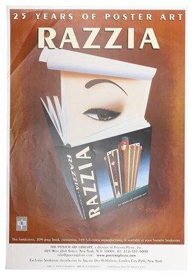 Lot 21 - RAZZIA - '25 YEARS OF POSTER ART' POSTER (2007)