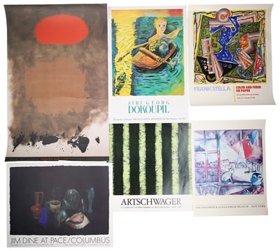 Lot 22 - US GALLERY & EXHIBITION POSTERS - COLLECTION OF SIX