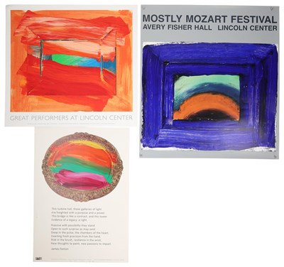 Lot 26 - SIR HOWARD HODGKIN EXHIBITION POSTERS - COLLECTION OF THREE
