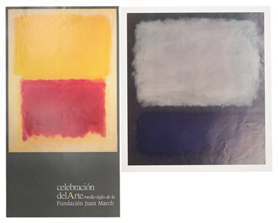 Lot 31 - MARK ROTHKO EXHIBITION & ART POSTERS - COLLECTION OF TWO