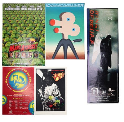 Lot 33 - FILM, MUSIC & ART POSTERS - COLLECTION OF SEVEN