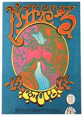 Lot 37 - CHUCK BERRY & THE SONS OF CHAMPLIN CONCERT POSTER (REPRODUCTION)