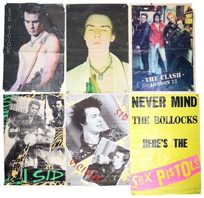 Lot 147 - SEX PISTOLS - LARGE POSTER COLLECTION.