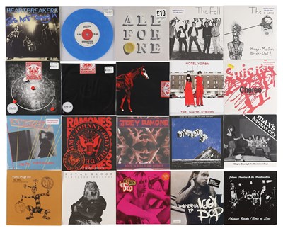 Lot 433 - PUNK, NEW WAVE, ROCK AND INDIE 7" MODERN PRESSINGS INCLUDING THE FALL, THE WHITE STRIPES