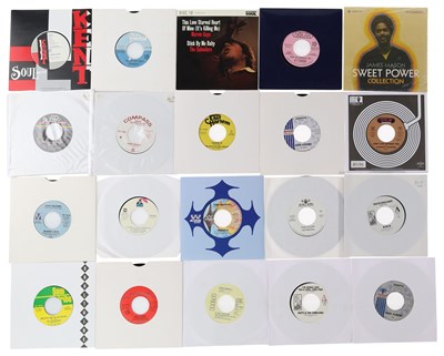 Lot 79 - NORTHERN SOUL MODERN REISSUE 7"S INCLUDING DARROW FLETCHER, MOMENTS