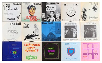 Lot 465 - MANCHESTER 7" PACK INCLUDING THE FALL, BUZZCOCKS