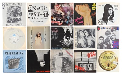 Lot 466 - PUNK 7" PACK INCLUDING BLIND FAITH, ANGELIC UPSTARTS