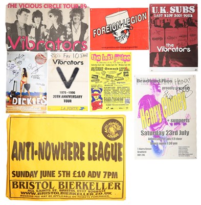 Lot 149 - PUNK / HARDCORE - LARGE POSTER COLLECTION.