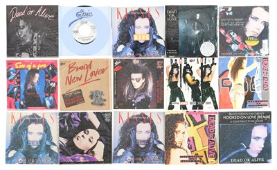 Lot 471 - DEAD OR ALIVE 7" SINGLE COLLECTION INCLUDING JAPANESE PRESSINGS