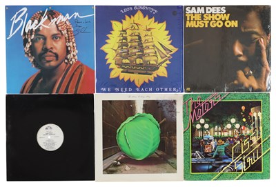 Lot 91 - RARE GROOVE, FUNK SOUL LPS - SIGNED DON BLACKMAN, LEO'S SUNSHIPP, SAM DEES