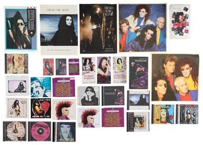 Lot 474 - DEAD OR ALIVE MIXED COLLECTABLES INCLUDING JAPANESE MINI CDS, VHS, SHEET MUSIC