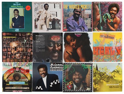 Lot 97 - LEGENDS OF SOUL & FUNK LP COLLECTION - WILSON PICKETT, BILLY PRESTON, STYLISTICS