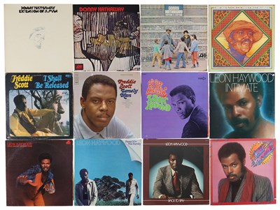 Lot 101 - CLASSIC RARE-GROOVE, SOUL, FUNK LPS - DONNY HATHAWAY, LEON HAYWOOD, FREDDIE SCOTT