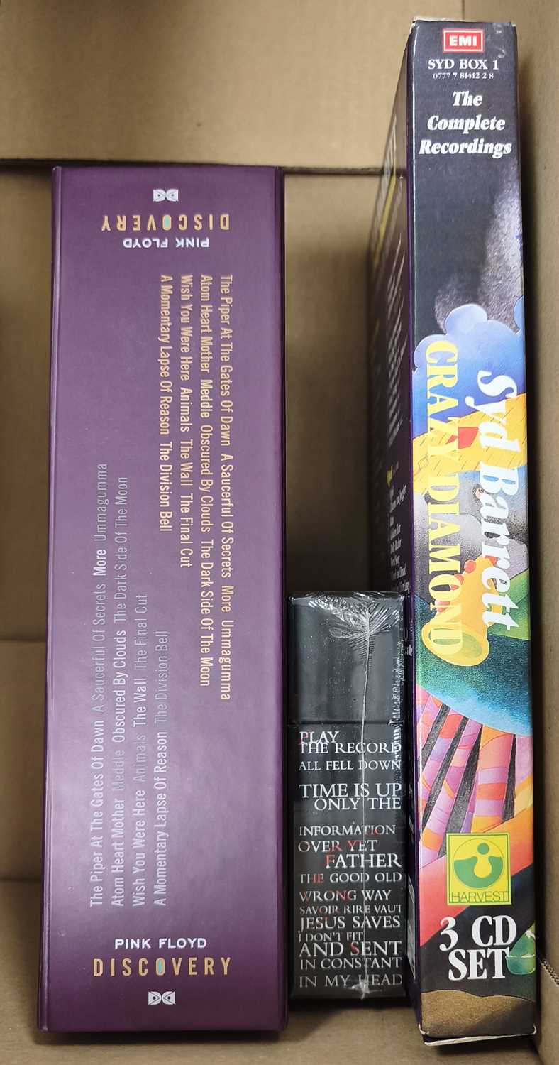 Lot 2 - PINK FLOYD AND RELATED CD BOX SET COLLECTION