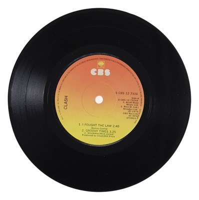Lot 492 - THE CLASH - THE COST OF LIVING EP (S CBS 12 7324 - IRISH COPY)