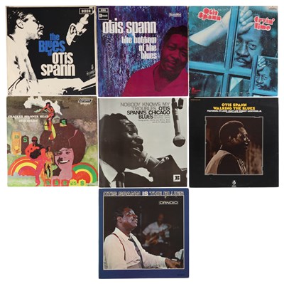 Lot 138 - RARE OTIS SPANN LP PACK - UK AND USA ORIGINALS