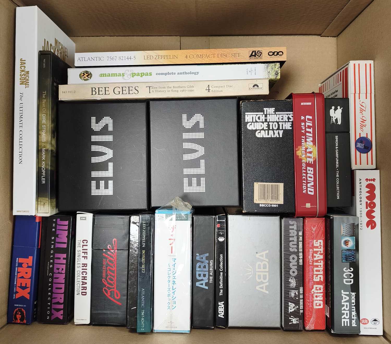 Lot 5 - ROCK AND POP CD BOX SET COLLECTION