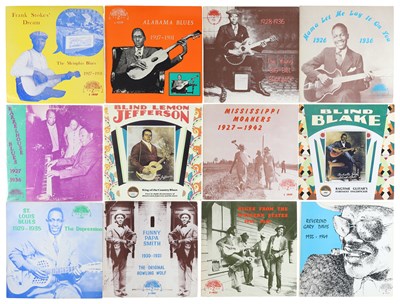 Lot 191 - BLUES USA YAZOO LABEL LP'S INCLUDING 'FRANK STOKES' DREAM,' 'ALABAMA BLUES'