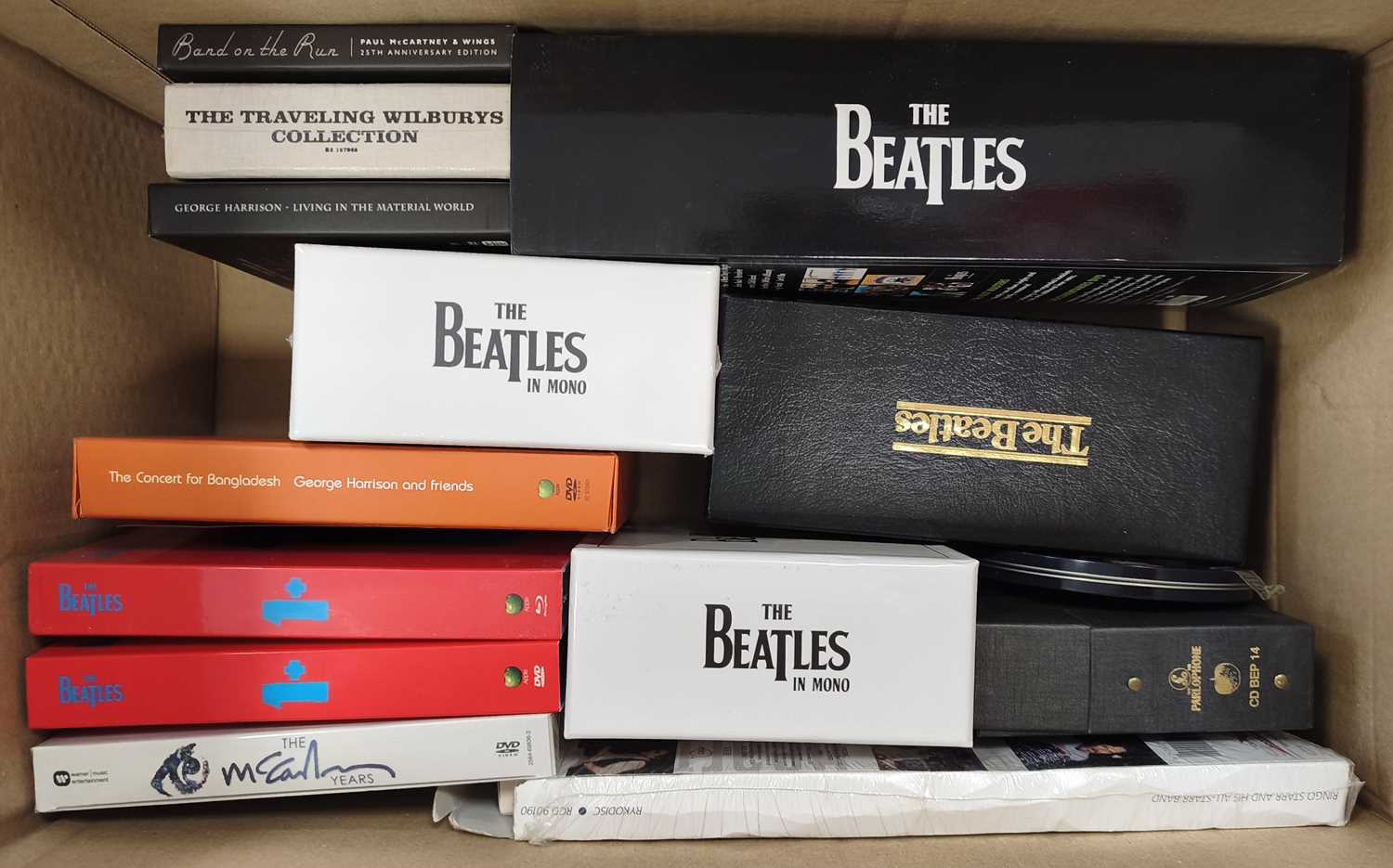 Lot 6 - THE BEATLES AND RELATED CD BOX SET COLLECTION