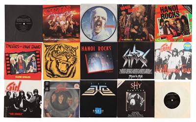 Lot 456 - HEAVY ROCK / METAL - 7" COLLECTION