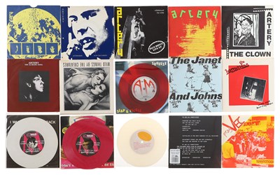 Lot 496 - POST PUNK / INDIE / NEW WAVE - 7" PACK