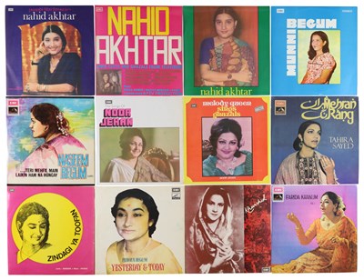 Lot 250 - PAKISTANI PRESS LP PACK - CLASSIC FEMALE VOCIALIST: NAHID AKHTAR, NOOR JEHAN