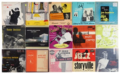Lot 195 - CLASSIC AND COLLECTABLE 10" JAZZ, SWING AND BLUES