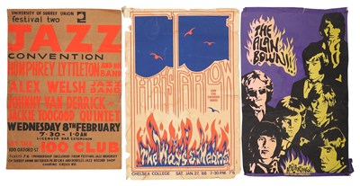 Lot 154 - 1960S POSTERS INC 100 CLUB / CHRIS FARLOWE / GARY BOWN.