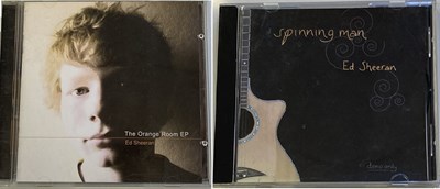 Lot 546 - ED SHEERAN - SPINNING MAN AND ORANGE ROOM CDS
