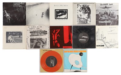 Lot 504 - INDUSTRIAL RECORDS / EXPERIMENTAL - 7" PACK
