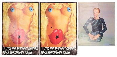 Lot 157 - THE ROLLING STONES - TWO 1973 TOUR POSTERS.