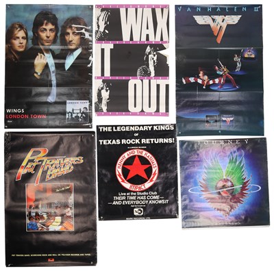 Lot 158 - 1970S-90S MUSIC POSTER COLLECTION.