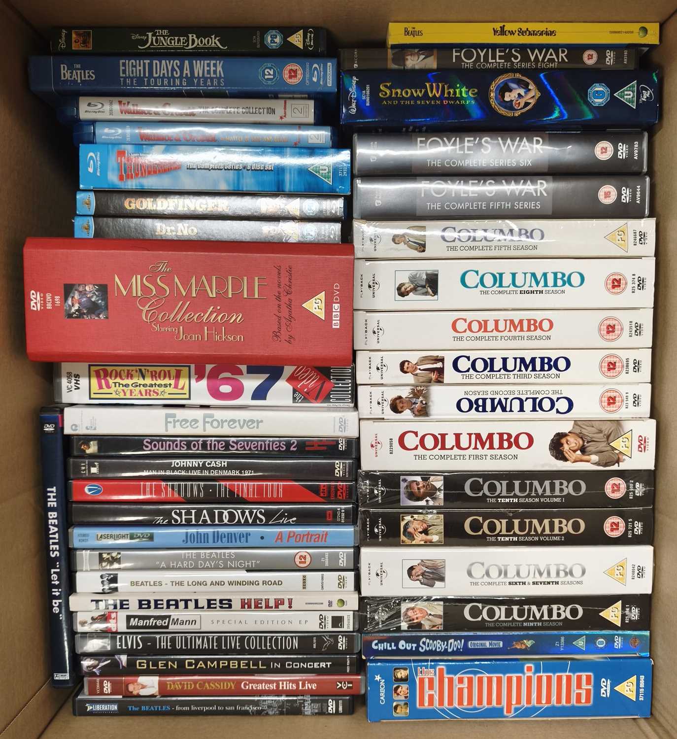 Lot 10 - DVD COLLECTION INCLUDING MUSIC DVDS