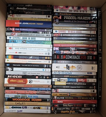 Lot 10 - DVD COLLECTION INCLUDING MUSIC DVDS