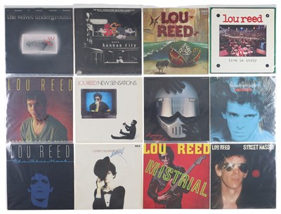 Lot 517 - LOU REED / VELVET UNDERGROUND - LPs / 12" PACK